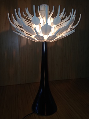 時(shí)光流轉(zhuǎn)的藝術(shù) 3D打印開合燈與鐘表的融合設(shè)計(jì)